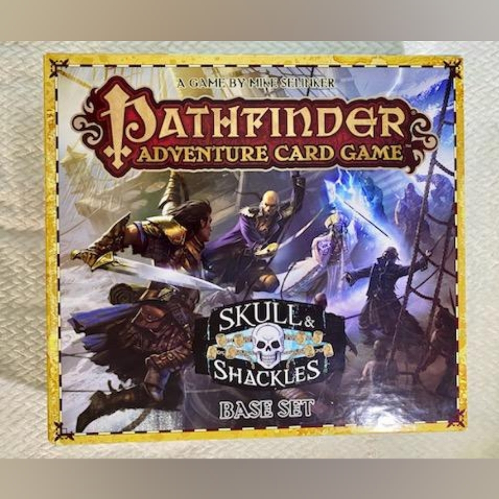 PAIZO - PATHFINDER: Skull & Shackles adventure base set + 4 Ultra•Pro Deck Boxes